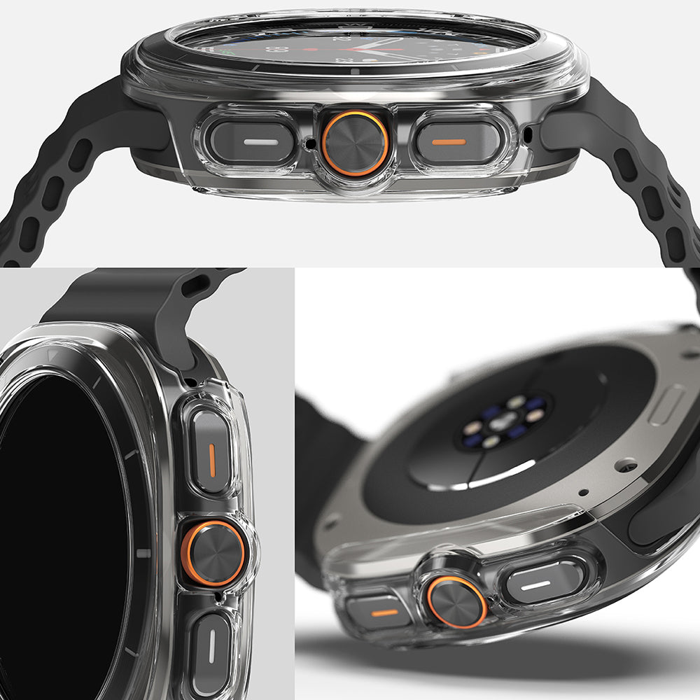 Folie de protectie smartwatch Ringke Slim + Screen Protector compatibil cu Samsung Galaxy Watch Ultra 47mm, Transparent