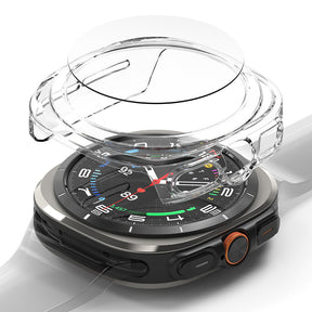 Folie de protectie smartwatch Ringke Slim + Screen Protector compatibil cu Samsung Galaxy Watch Ultra 47mm, Transparent