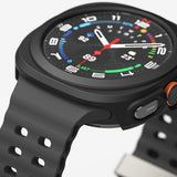 Folie de protectie smartwatch Ringke Slim + Screen Protector compatibil cu Samsung Galaxy Watch Ultra 47mm, Negru Mat