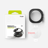 Folie de protectie smartwatch Ringke Slim + Screen Protector compatibil cu Samsung Galaxy Watch Ultra 47mm, Negru Mat