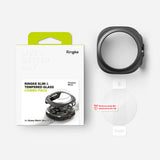 Folie de protectie smartwatch Ringke Slim + Screen Protector compatibil cu Samsung Galaxy Watch Ultra 47mm, Titanium Black