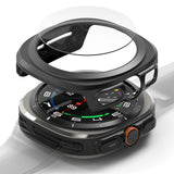 Folie de protectie smartwatch Ringke Slim + Screen Protector compatibil cu Samsung Galaxy Watch Ultra 47mm, Titanium Black