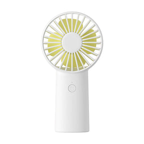 JisuLife Premium Portable Mini Fan Life6 (FA20X), USB-C Rechargeable, 3 Wind Speeds, 4000mAh, Alb