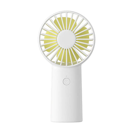JisuLife Premium Portable Mini Fan Life6 (FA20X), USB-C Rechargeable, 3 Wind Speeds, 4000mAh, Alb