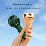 JisuLife Premium Portable Mini Fan Life1 (FA20), USB-C Rechargeable, 3 Wind Speeds, 2000mAh, Roz
