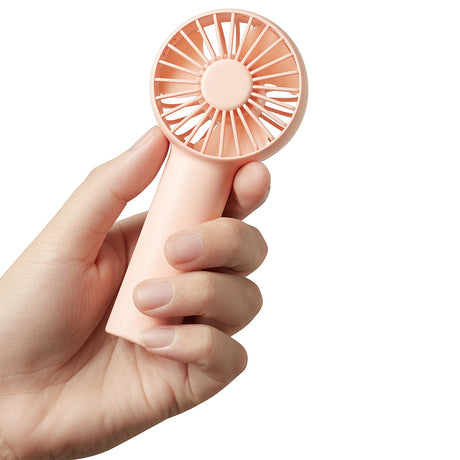 JisuLife Premium Portable Mini Fan Life1 (FA20), USB-C Rechargeable, 3 Wind Speeds, 2000mAh, Roz