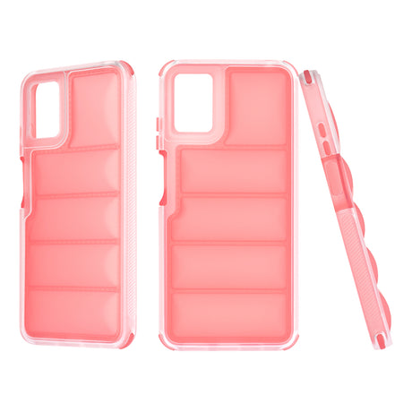Husa de protectie Techsuit Wave Shield compatibil cu Motorola Moto E22 / Moto E22i, Rosu