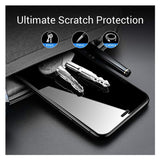 Folie de protectie Lito 2.5D FullGlue Glass compatibil cu Samsung Galaxy A52 4G / A52 5G / A52s 5G, Negru