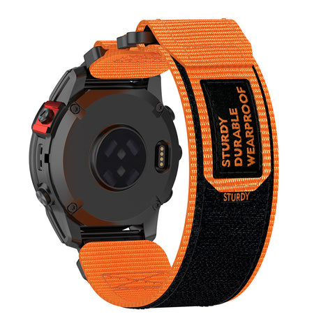 Techsuit Watchband QuickFit 22mm (W057) narancssárga okosóra szíj