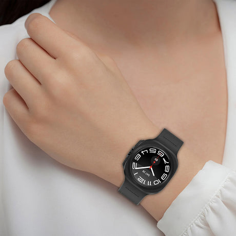 TechSuit Curea smartwatch Techsuit Watchband (W056) compatibil cu Samsung Galaxy Watch Ultra 47mm / Watch Ultra 2, Bleum