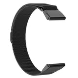Curea smartwatch Techsuit Watchband QuickFit 20mm (W009) compatibil cu Instinct 2S/2S Solar/Approach S70 42mm/fenix 7S Pro Sapphire Solar, Negru