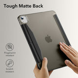 Husa de protectie tableta ESR Ascend Trifold compatibil cu iPad Air 13 (2024) / Air 13 (2025) / Air 13 (2026), Negru Mat