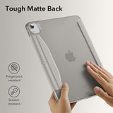 Husa de protectie tableta ESR Ascend Trifold compatibil cu iPad Air 13 (2024) / Air 13 (2025) / Air 13 (2026), Frosted Grey