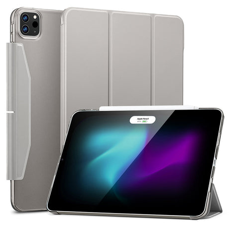Husa de protectie tableta ESR Ascend Trifold compatibil cu iPad Pro 11 (2024) / iPad Pro 11 (2025), Gri