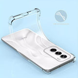 Husa de protectie Techsuit Shockproof Clear Silicone compatibil cu Oppo Reno12 Pro, Transparent