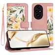 Husa de protectie Techsuit FlipCraft compatibil cu Honor 200 Pro, Sweetheart Pink