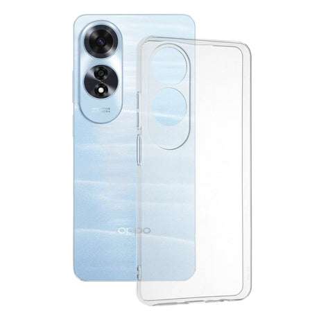 Husa de protectie Techsuit Clear Silicone compatibil cu Oppo A60 4G, Transparent