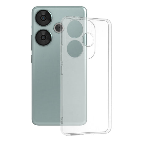 Husa de protectie Techsuit Clear Silicone compatibil cu Xiaomi Poco F6, Transparent