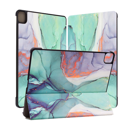 Husa de protectie tableta Techsuit FoldPro compatibil cu iPad Air 13 (2024) / Air 13 (2025) / Air 13 (2026), Verde Time
