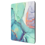 Husa de protectie tableta Techsuit FoldPro compatibil cu iPad Pro 13 (2024) / iPad Pro 13 (2025), Verde Time