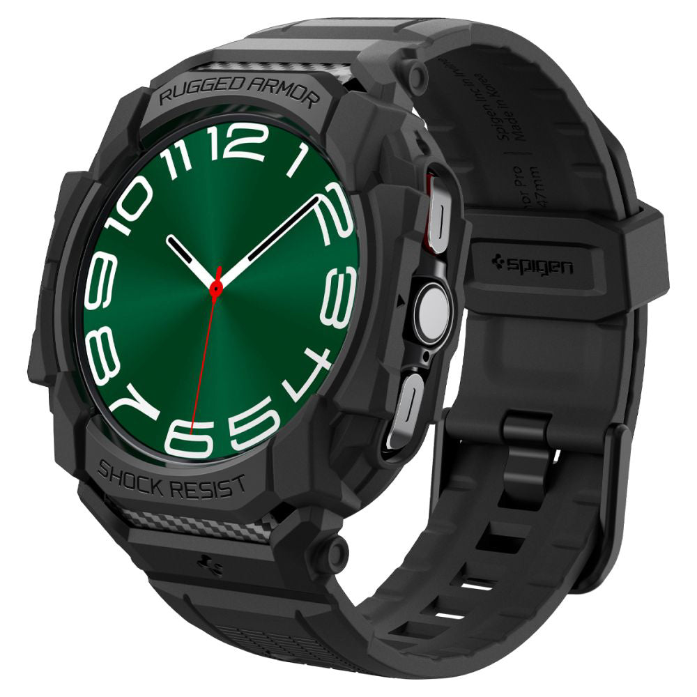 Curea smartwatch Spigen compatibil cu Samsung Galaxy Watch Ultra 47mm / Watch Ultra 2, Negru