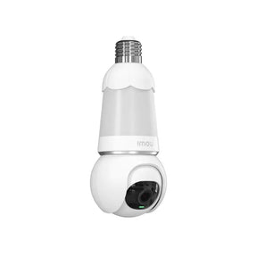 Imou Indoor Wi-Fi Bulb Cam (IPC-S6DP-5M0WEB-E27), 5MP, E27 Light Bulb, Built-in Mic, Human Detection, Night Vision, Alb