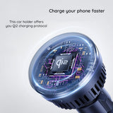 Suport Baseus MagPro Series (C40164100121-01), for Air Vent, Wireless Charging, Qi2.0, 15W, Negru Cosmic