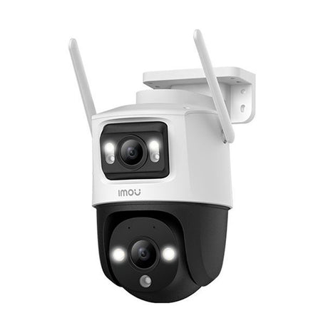 Imou Outdoor Camera Cruiser Dual (IPC-S7XP-8M0WED-0360B), 8MP, Two-way Talk, Human Detection, Night Vision, IP66, Alb
