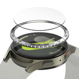 Accesoriu smartwatch Ringke Bezel Styling compatibil cu Samsung Galaxy Watch7 40mm, Argintiu Pattern5 (Cb-Gw7-40-01)
