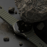 Accesoriu smartwatch Ringke Bezel Styling compatibil cu Samsung Galaxy Watch7 40mm, Argintiu Pattern5 (Cb-Gw7-40-01)