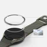 Accesoriu smartwatch Ringke Bezel Styling compatibil cu Samsung Galaxy Watch7 40mm, Argintiu Pattern7 (Cb-Gw7-40-03)