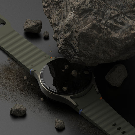 Accesoriu smartwatch Ringke Bezel Styling compatibil cu Samsung Galaxy Watch7 40mm, Argintiu Pattern7 (Cb-Gw7-40-03)