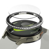 Accesoriu smartwatch Ringke Premium Bezel Styling compatibil cu Samsung Galaxy Watch7 40mm, Negru Pattern3 (Cb-Gw7-40-96)