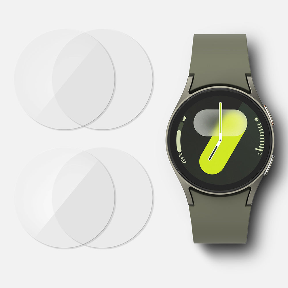 Folie de protectie smartwatch Ringke Tempered Glass R4 (set de 4) compatibil cu Samsung Galaxy Watch7 40mm, Transparent