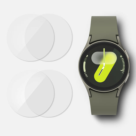 Folie de protectie smartwatch Ringke Tempered Glass R4 (set de 4) compatibil cu Samsung Galaxy Watch7 40mm, Transparent