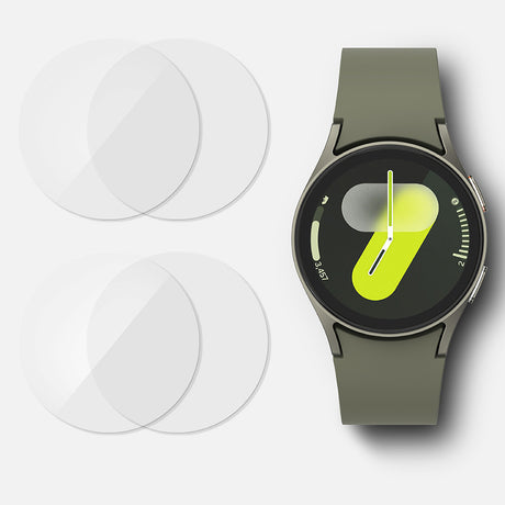 Folie de protectie smartwatch Ringke Tempered Glass R6 (set de 4) compatibil cu Samsung Galaxy Watch7 44mm, Transparent