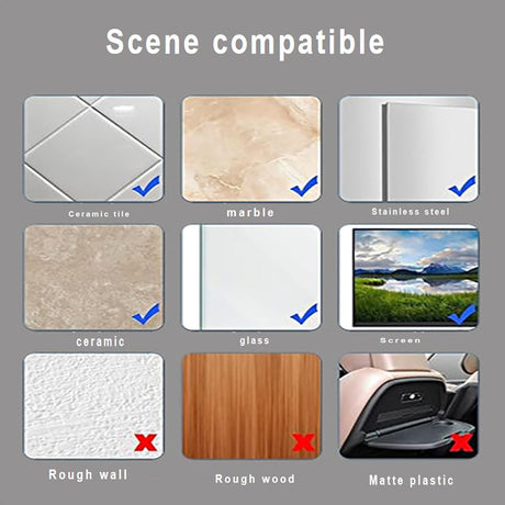 Suport Birou Techsuit SC-PAD, Silicon, Ventuze, Gri