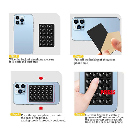Suport Birou Techsuit SC-PAD, Silicon, Ventuze, Gri