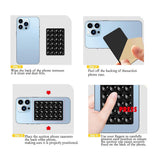 Suport Techsuit Phone (SP-PAD), Suction Pad for Selfies, Silicone, Adhesive Mount, Rectangular Shape, Mov