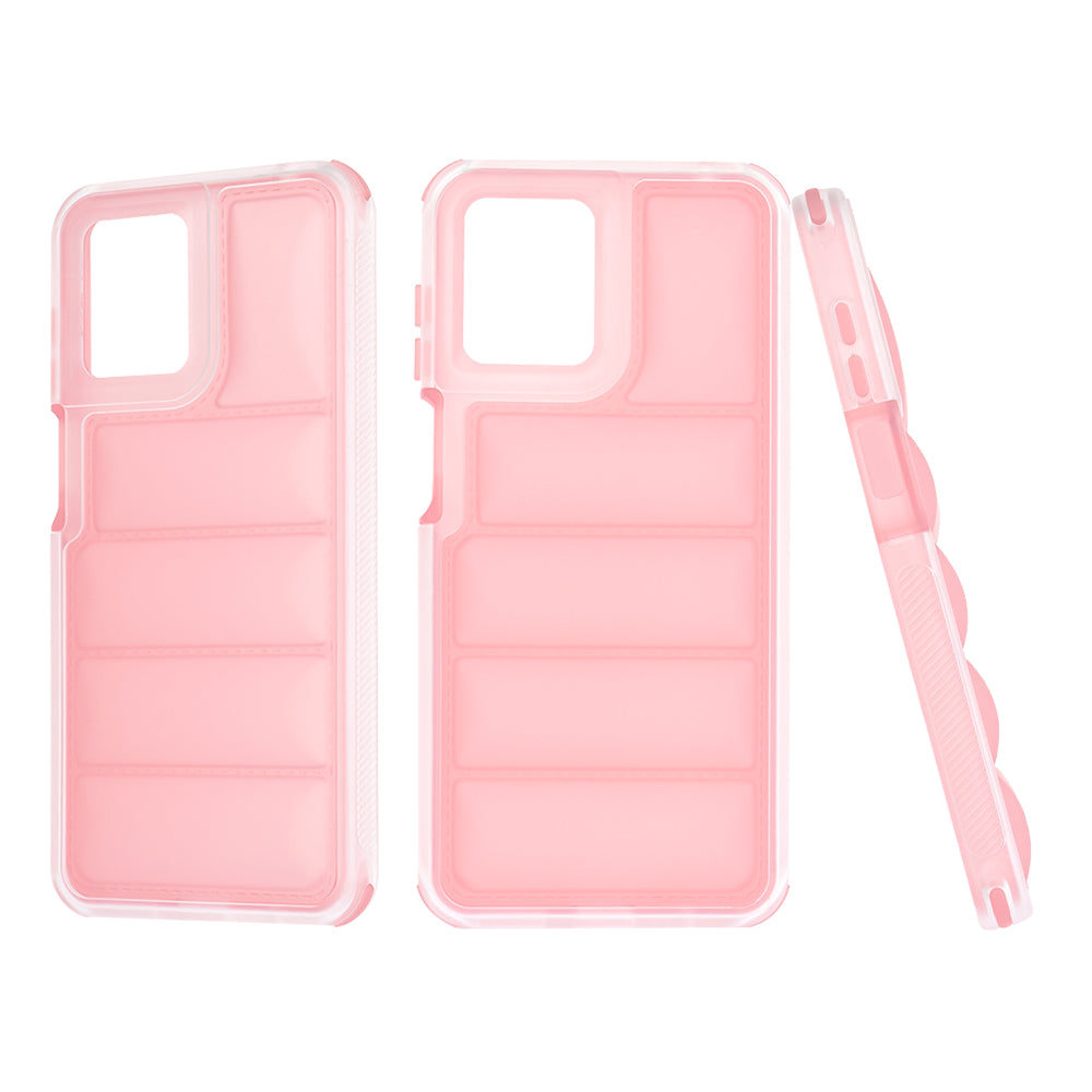 Husa de protectie Techsuit Wave Shield compatibil cu Motorola Moto G14, Roz