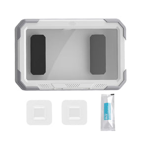 Suport Techsuit Phone (LC-888), Wall Box Case, Anti-Fog, with Adhesive Hooks, Waterproof, Alb / Gray