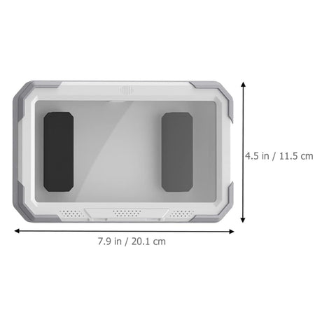 Suport Techsuit Phone (LC-888), Wall Box Case, Anti-Fog, with Adhesive Hooks, Waterproof, Alb / Gray