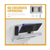 Suport Techsuit Phone (LC-888), Wall Box Case, Anti-Fog, with Adhesive Hooks, Waterproof, Alb / Gray