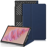 Husa de protectie tableta Techsuit FoldPro compatibil cu Lenovo Tab Plus, Albastru