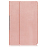 Husa de protectie tableta Techsuit FoldPro compatibil cu Lenovo Tab Plus, Roz Auriu