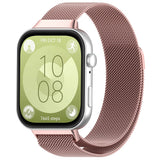 Curea smartwatch Techsuit Watchband (W009) compatibil cu Huawei Watch Fit 3 / Fit 4 / Fit 4 Pro, Roz