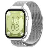 Curea smartwatch Techsuit Watchband (W009) compatibil cu Huawei Watch Fit 3 / Fit 4 / Fit 4 Pro, Argintiu