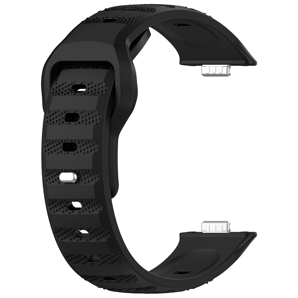 Curea smartwatch Techsuit Watchband (W050) compatibil cu Huawei Watch Fit 3 / Fit 4 / Fit 4 Pro, Negru