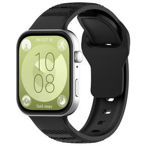 Curea smartwatch Techsuit Watchband (W050) compatibil cu Huawei Watch Fit 3 / Fit 4 / Fit 4 Pro, Negru