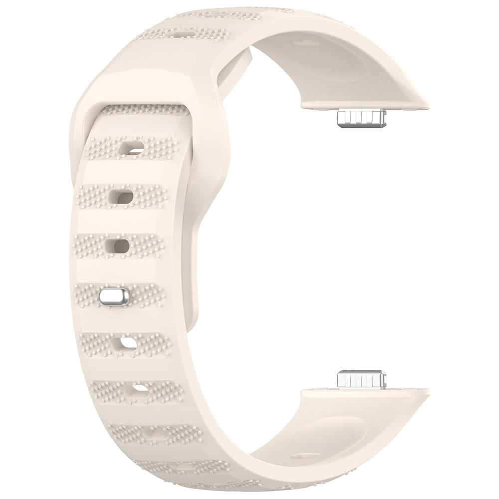 Curea smartwatch Techsuit Watchband (W050) compatibil cu Huawei Watch Fit 3 / Fit 4 / Fit 4 Pro, Bej